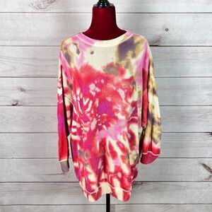 Natural Life Taylor Oversized Sweater Tie Dye Pullover